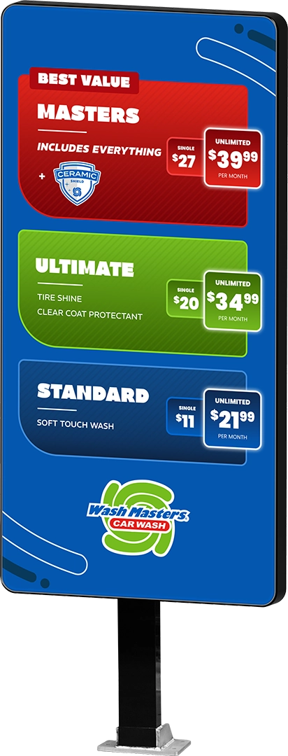 Icon Menu by ABC Wash Systems.