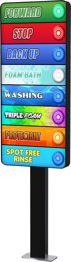Icon Confirmation Fixture by ABC Wash Systems.