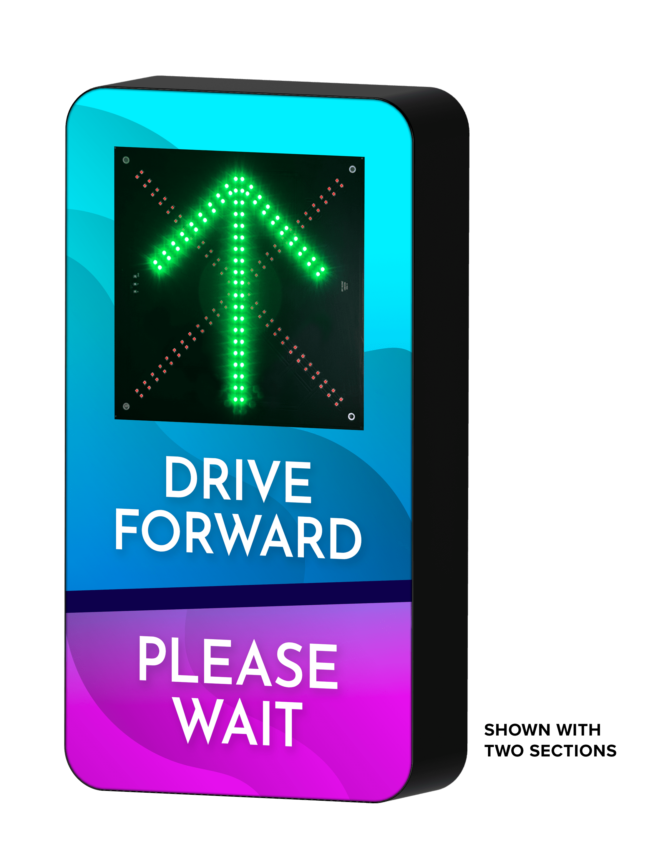 abcページ Arrow/X LED Sectional Sign - ABC Wash Systems