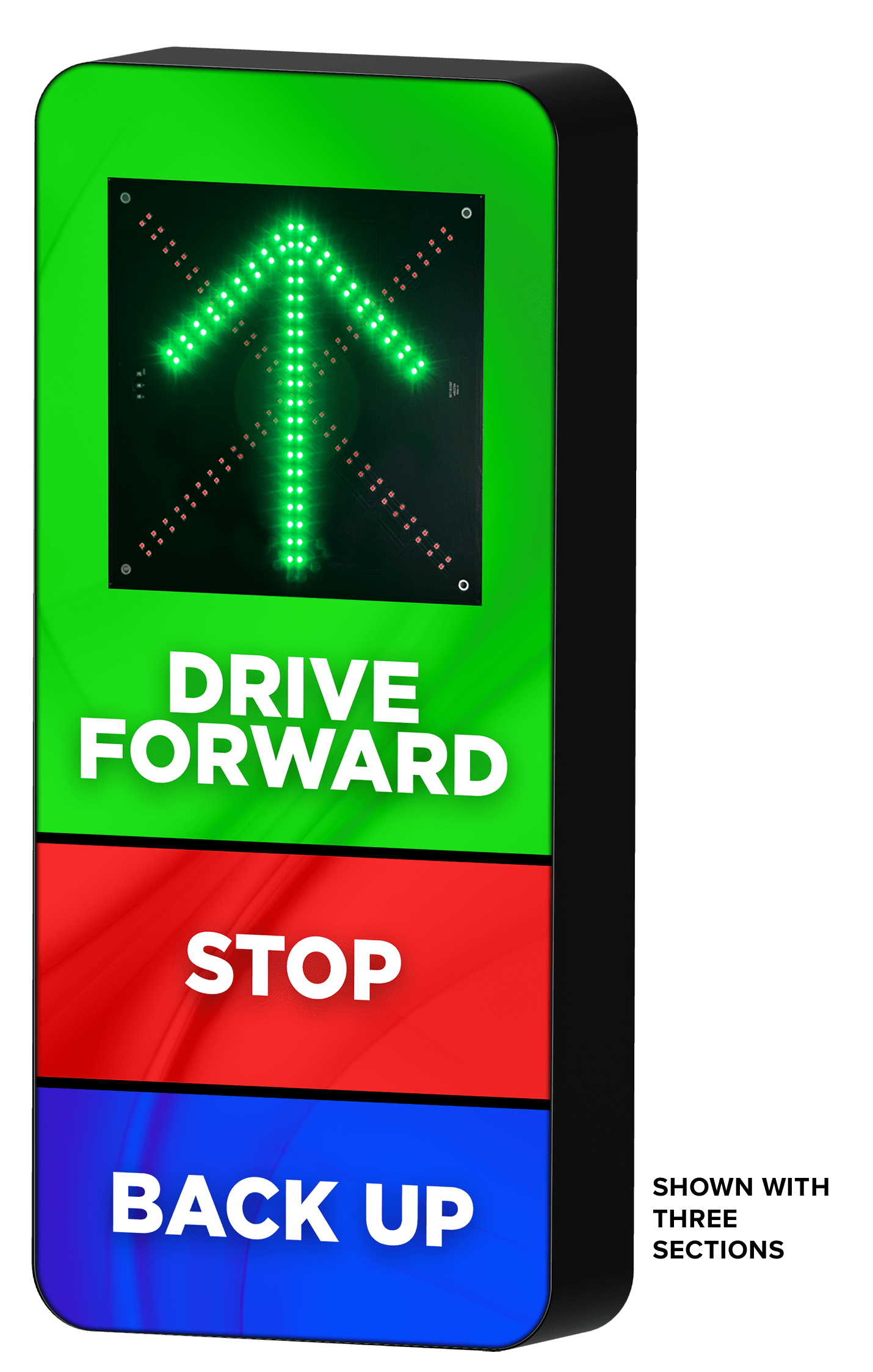 abcページ Arrow/X LED Sectional Sign - ABC Wash Systems