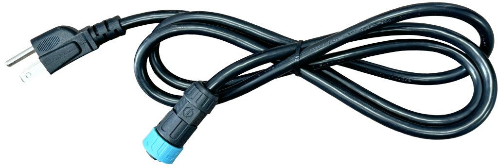 Power Cable for Car Wash Luminator RGBW LED Light Bar by ABC Wash Systems.