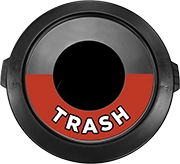 Car Wash Towel and Trash Can with Lid by ABC Wash Systems.