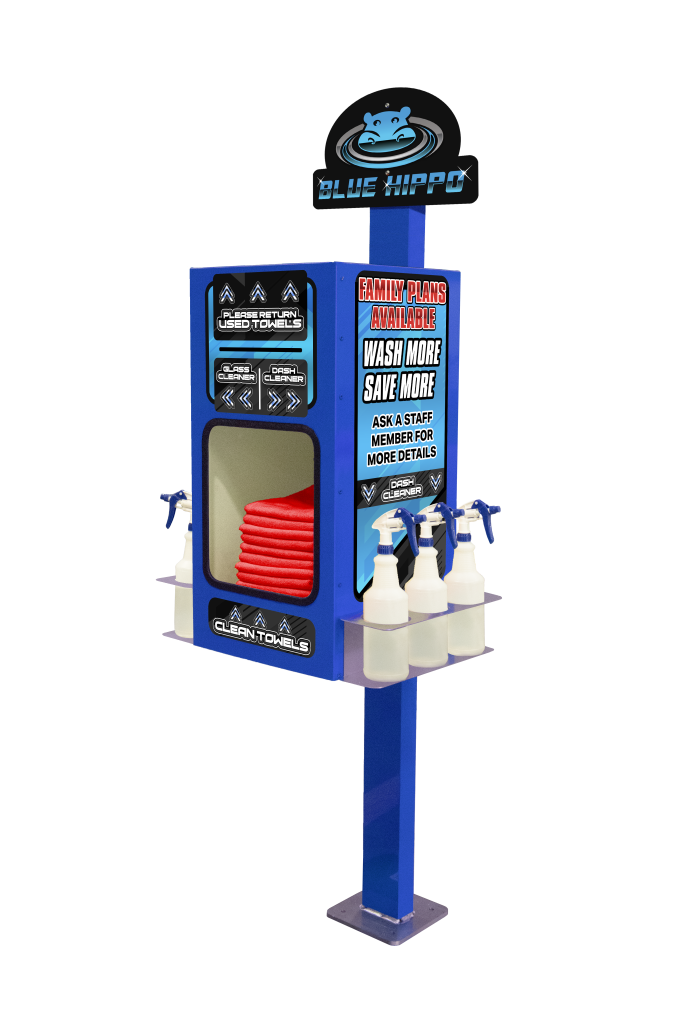 Car Wash Mini Detailing and Towel Station by ABC Wash Systems.