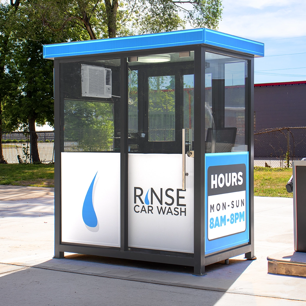 Attendant Booth by ABC Wash Systems