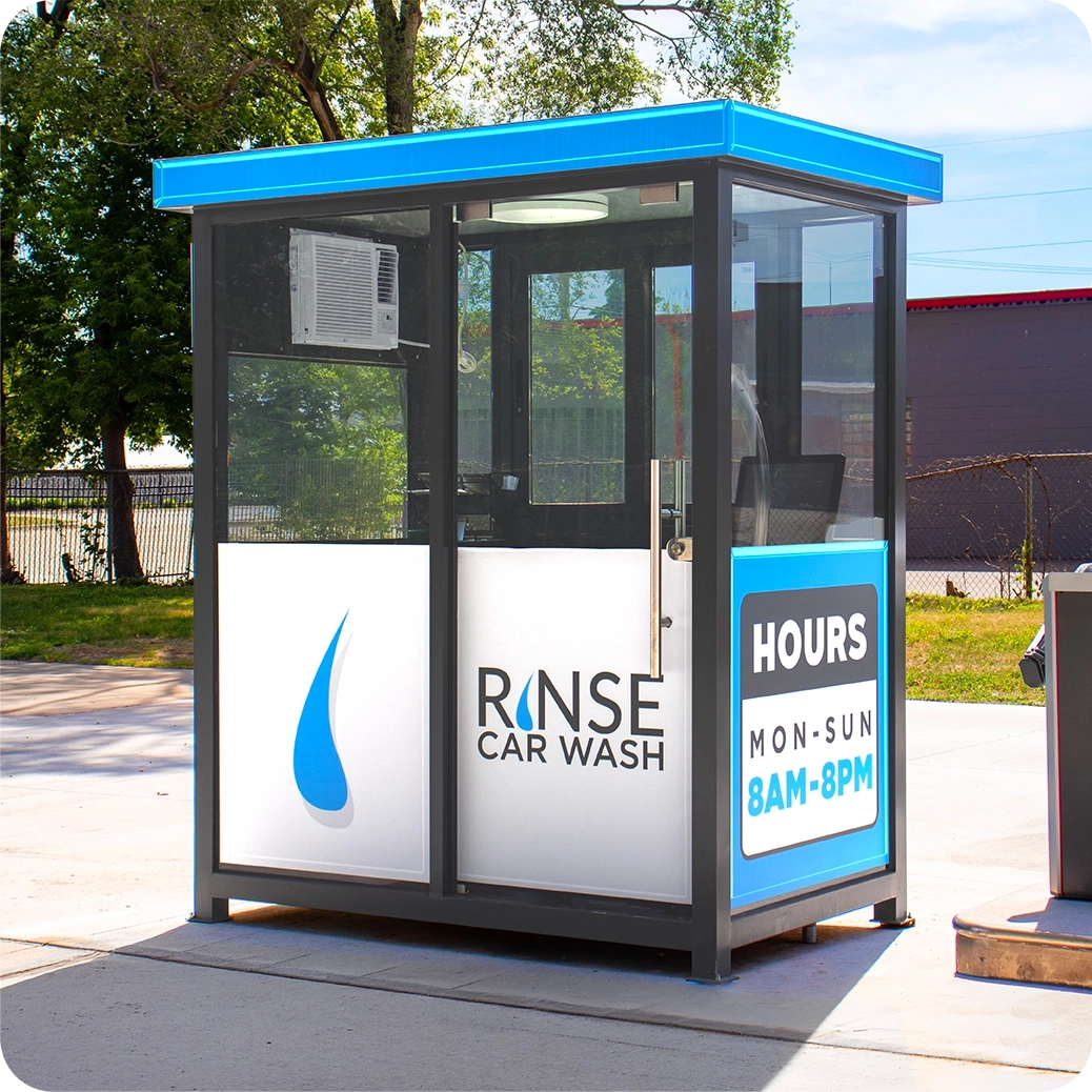 Attendant Booth by ABC Wash Systems