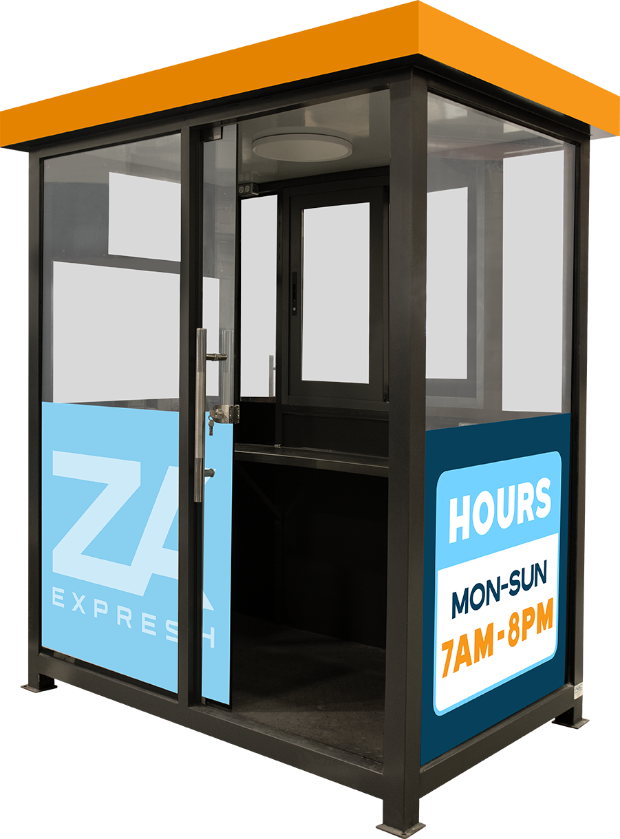 Attendant Booth by ABC Wash Systems