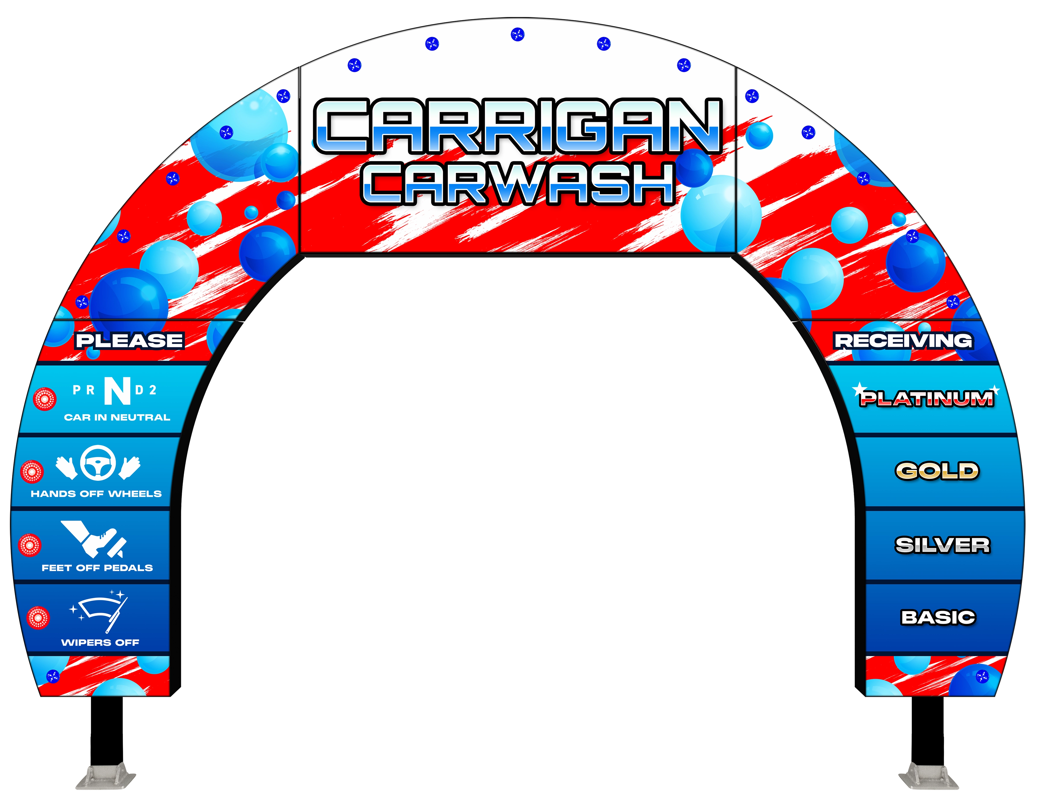 Astro XL Arch Entry - ABC Wash Systems