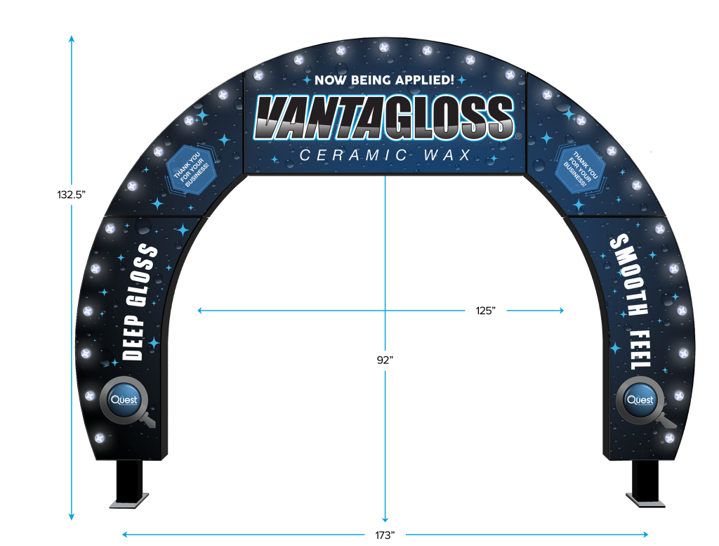 Astro XL Arch Application by ABC Wash Systems.