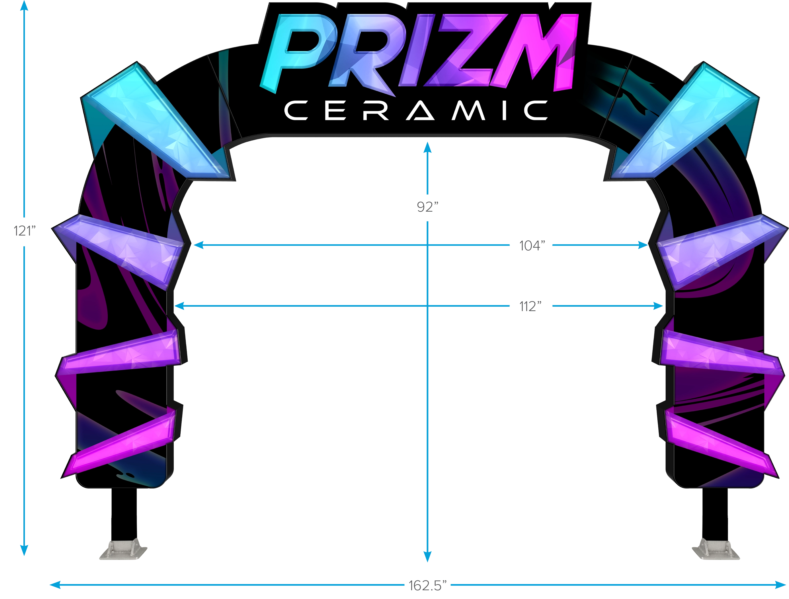 Prizm Arch - Application by ABC Wash Systems.