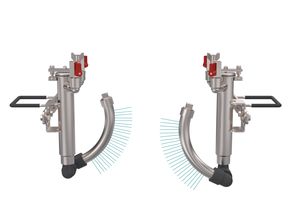 Piston Car Wash Foamer Zero Degree Short Tube by ABC Wash Systems.