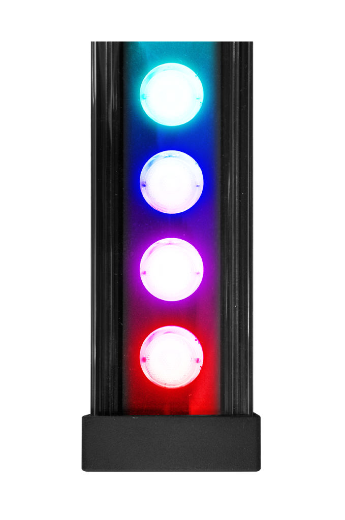DMX RGBW Luminator™ 2.0 LED 7FT Light Bar by ABC Wash Systems.