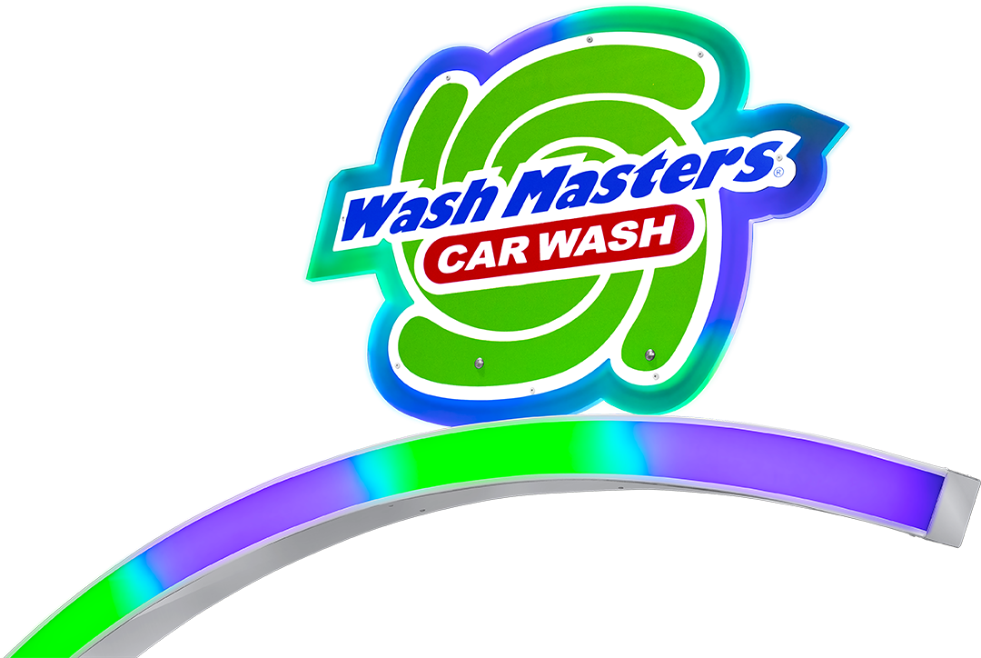 RGBW HALO Clearance Structure by ABC Wash Systems.