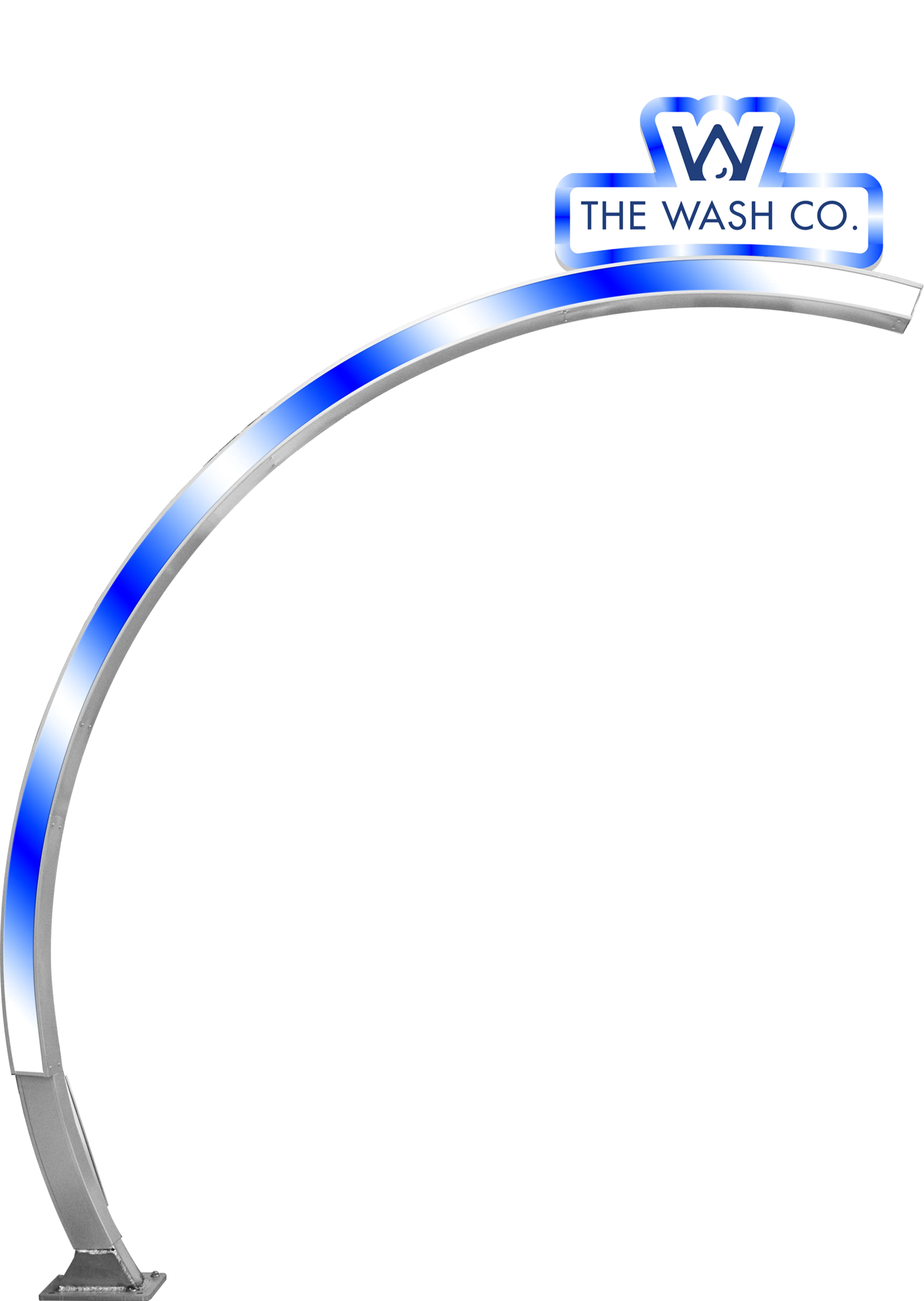 RGBW HALO Clearance Structure by ABC Wash Systems.