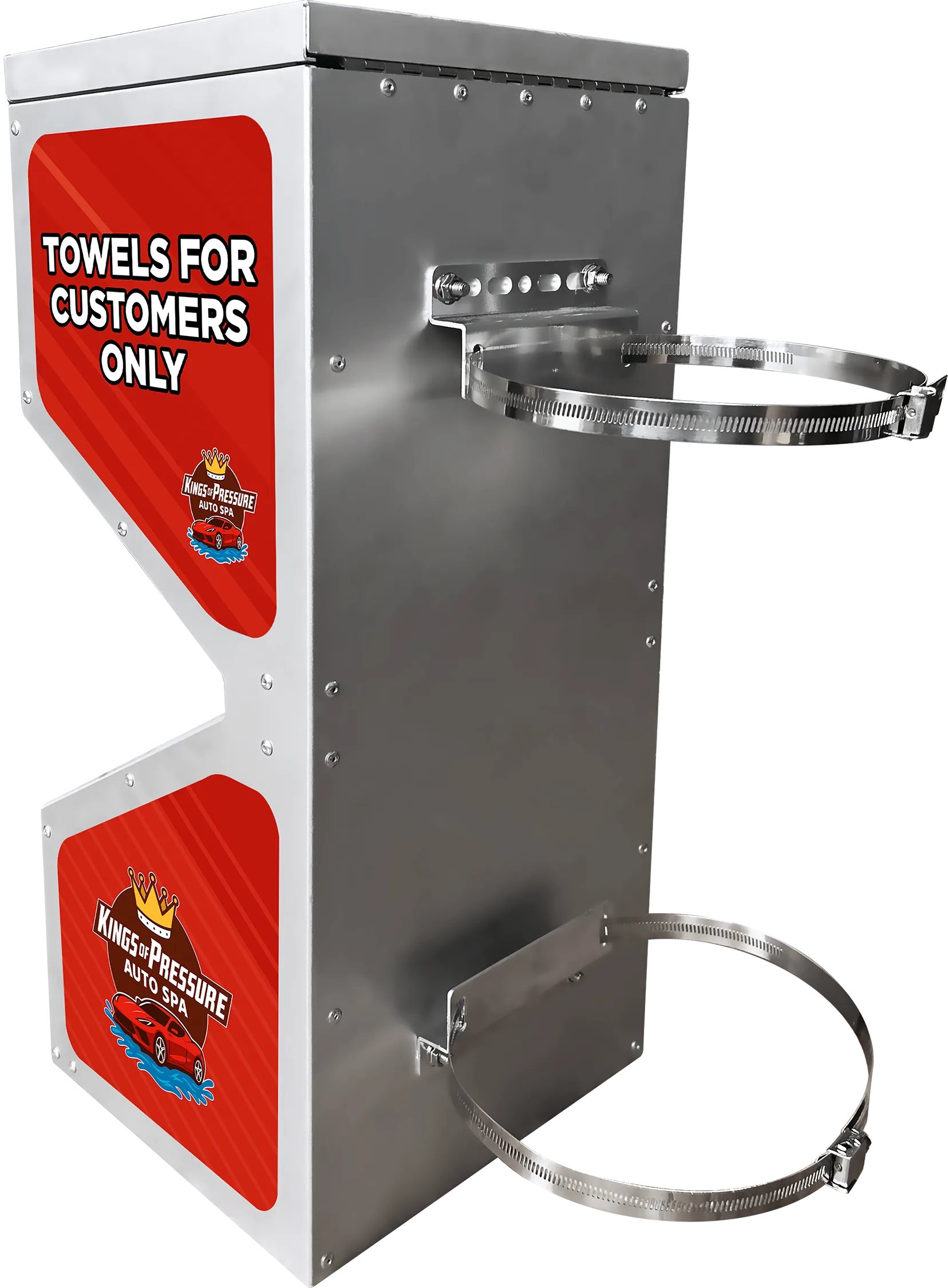 SmartStation Towel and Detailing Station by ABC Wash Systems.