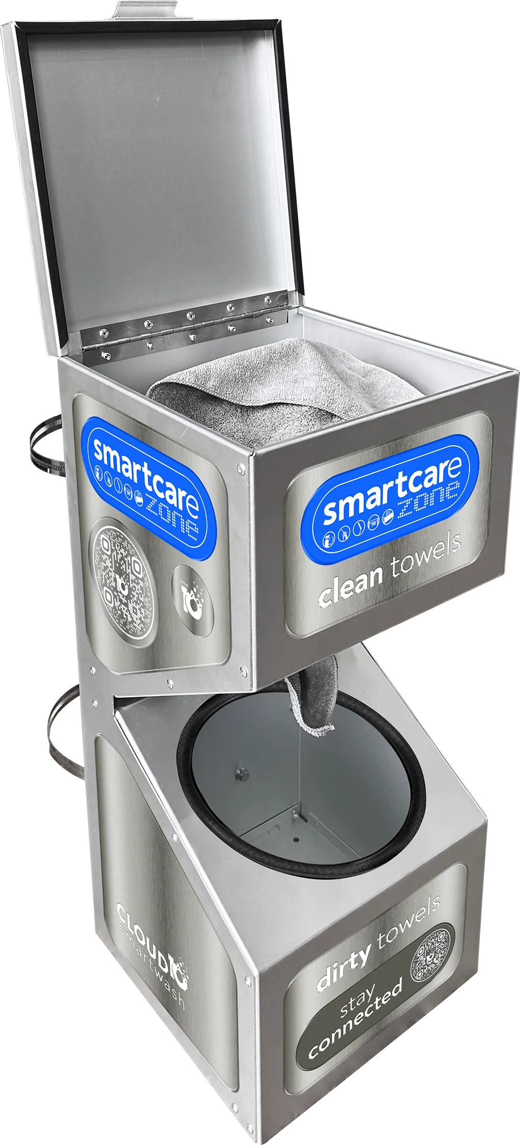 SmartStation Towel and Detailing Station by ABC Wash Systems.