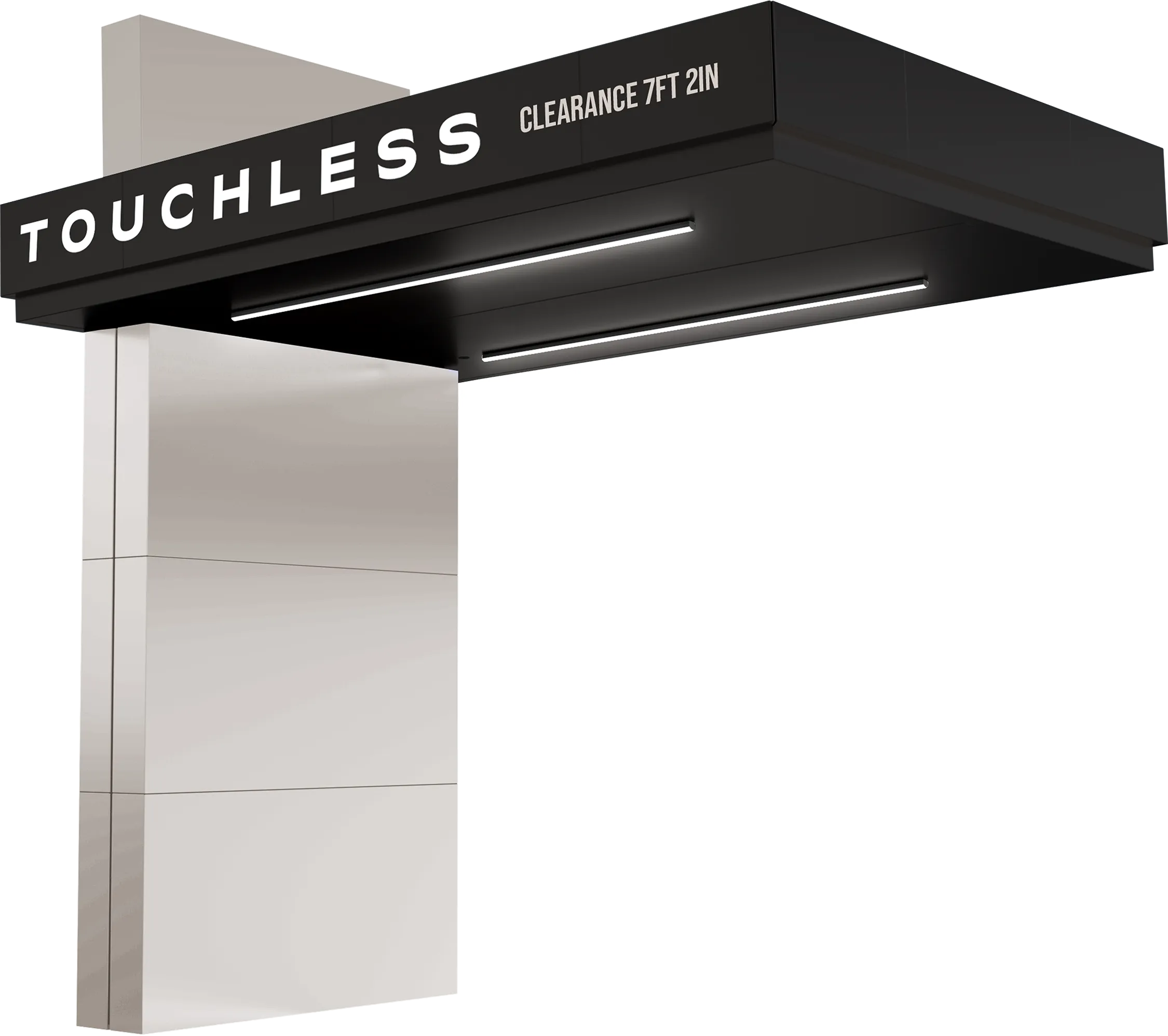 OPTIMUS™ Canopy Dual Post by ABC Wash Systems.