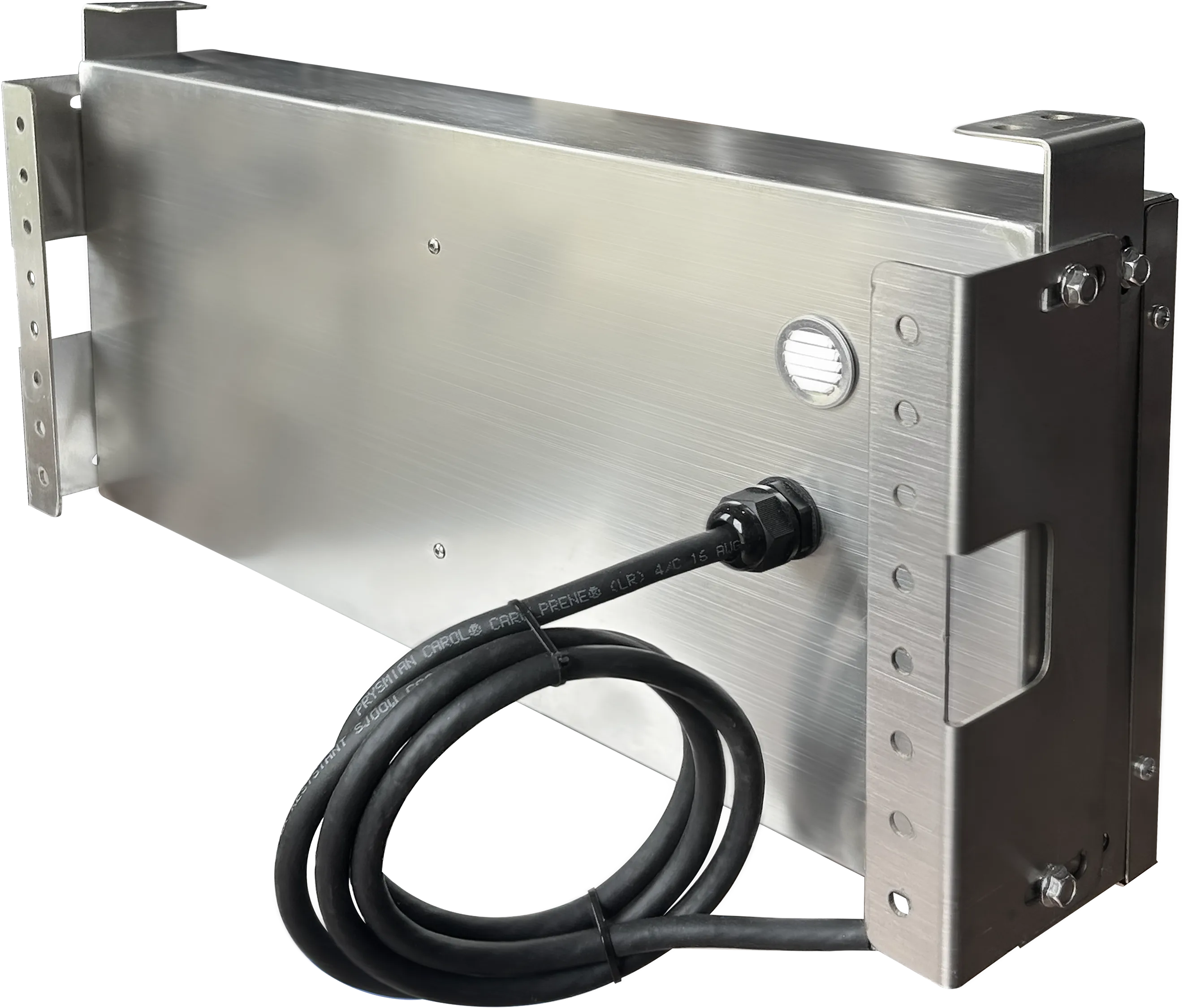 Stainless Steel Wait/Go LED Sign by ABC Wash Systems.