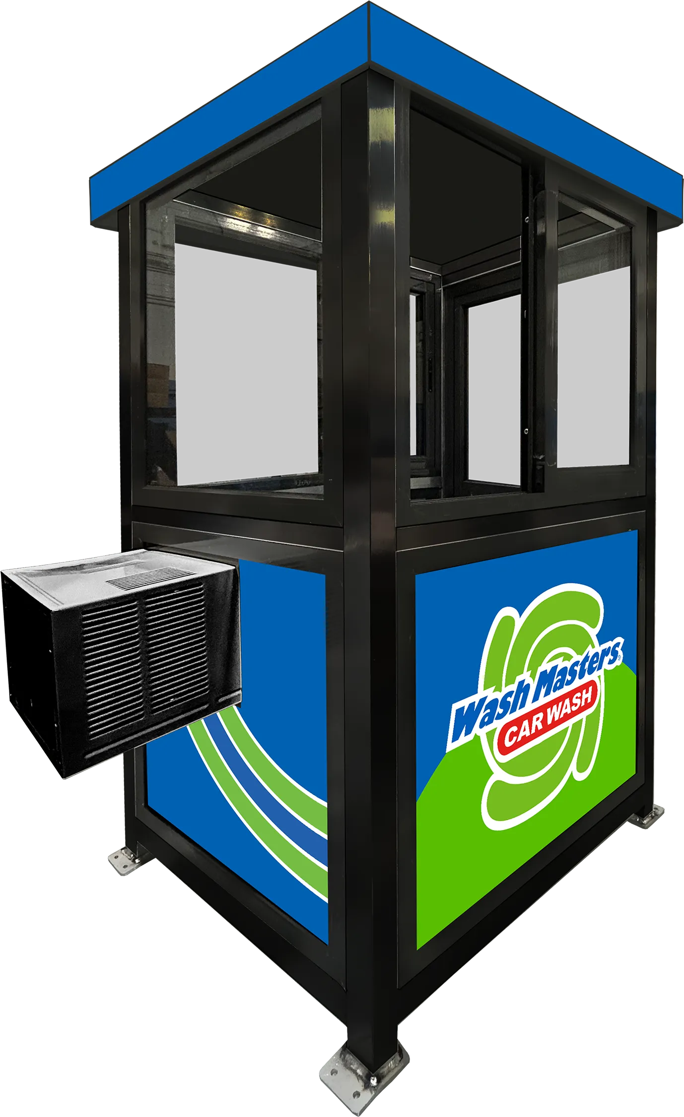 Mini Attendant Booth by ABC Wash Systems.