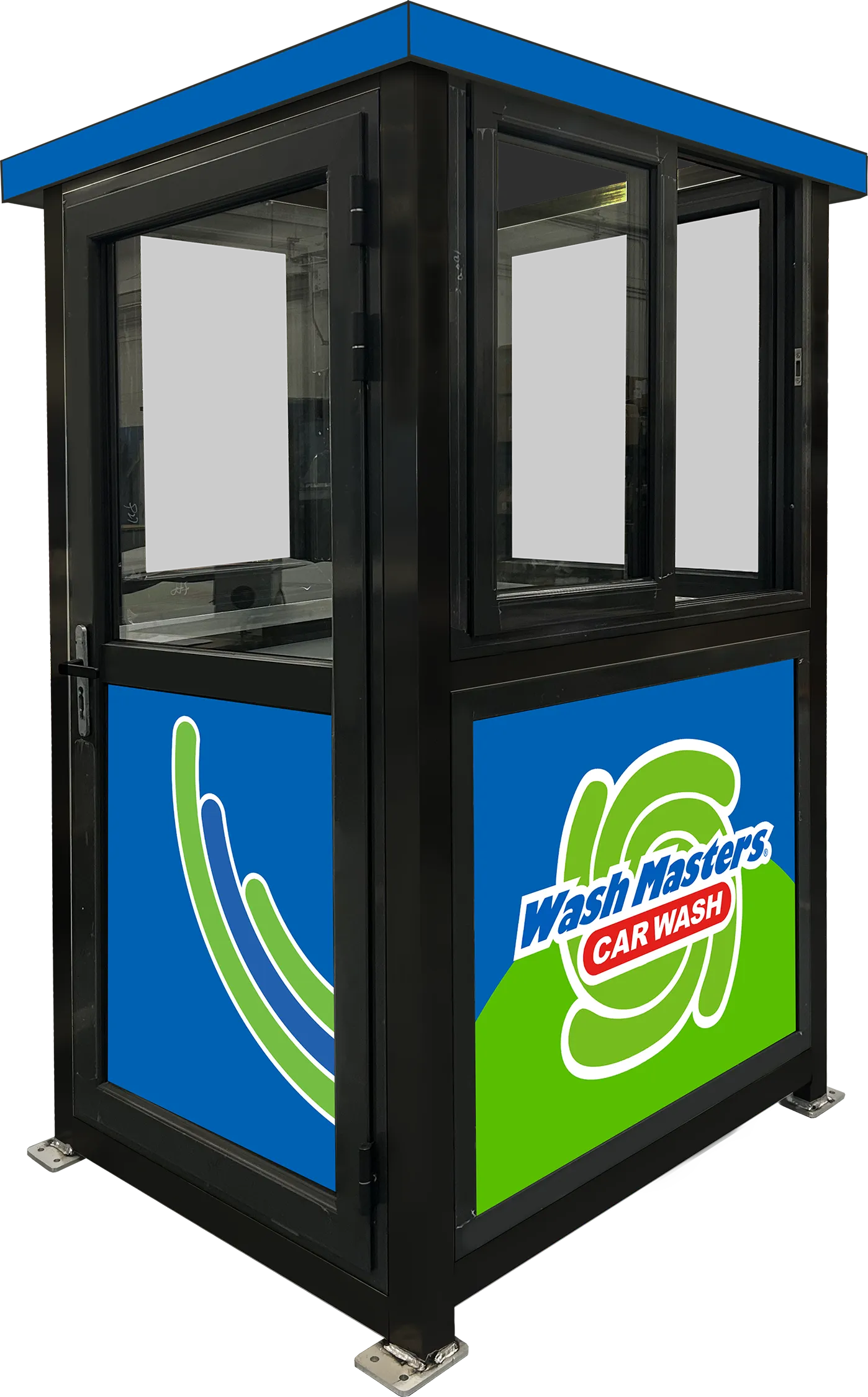 Mini Attendant Booth by ABC Wash Systems.