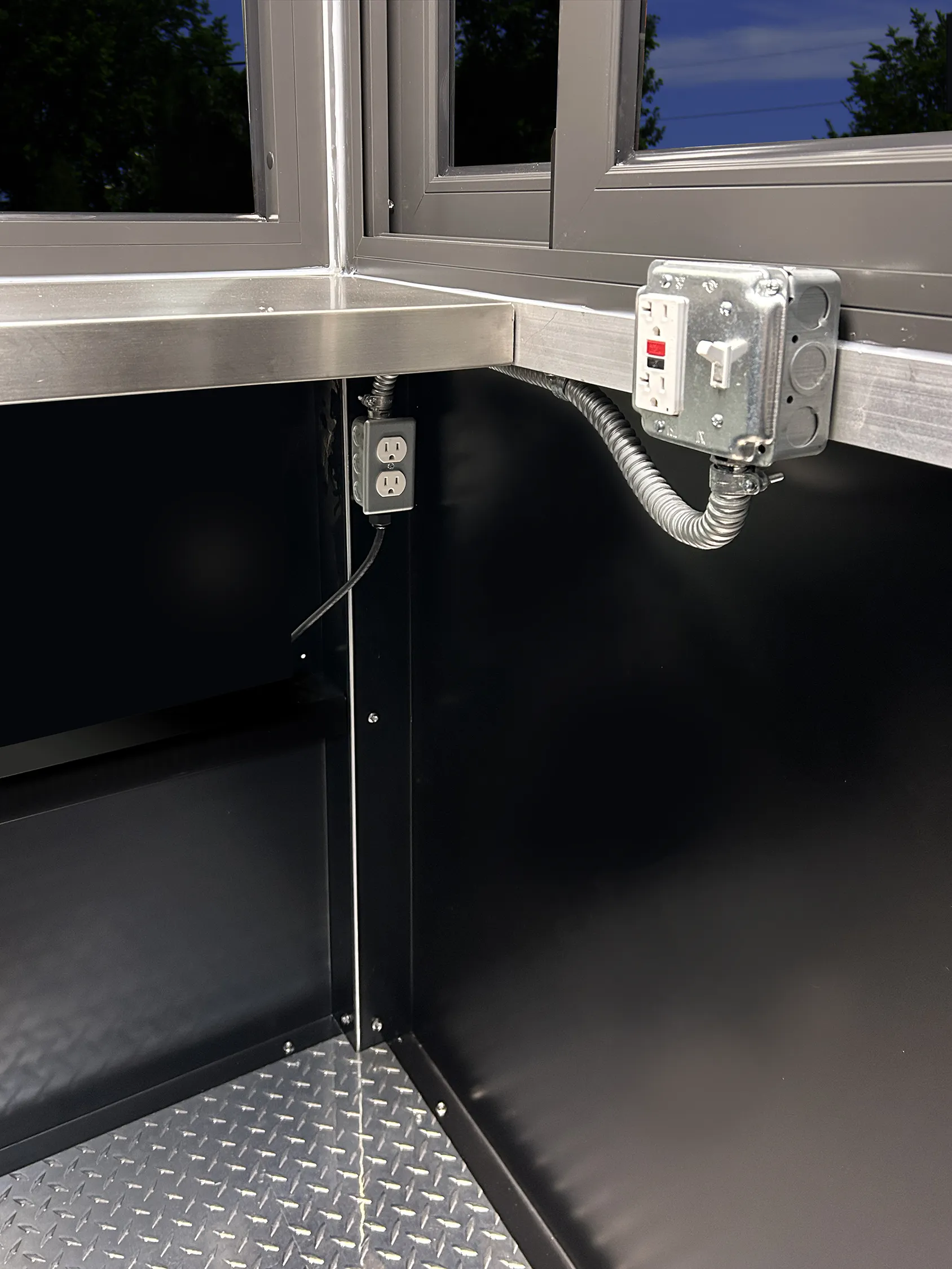 Mini Attendant Booth by ABC Wash Systems.
