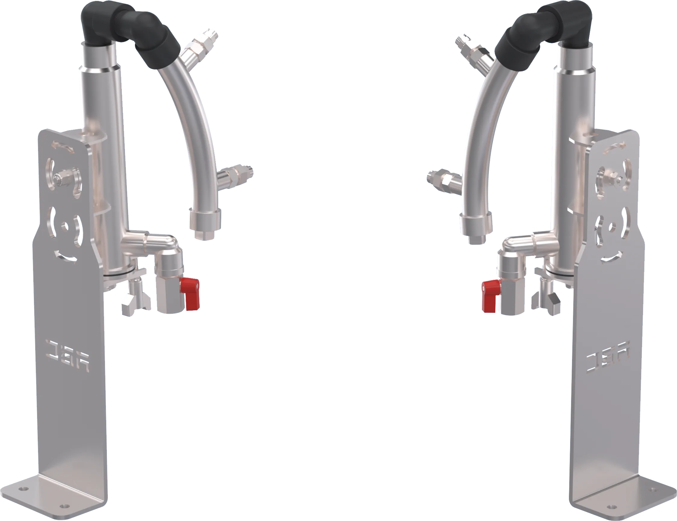 Foaming Tire Applicator with Adjustable Nozzles - Set of 2 by ABC Wash Systems.