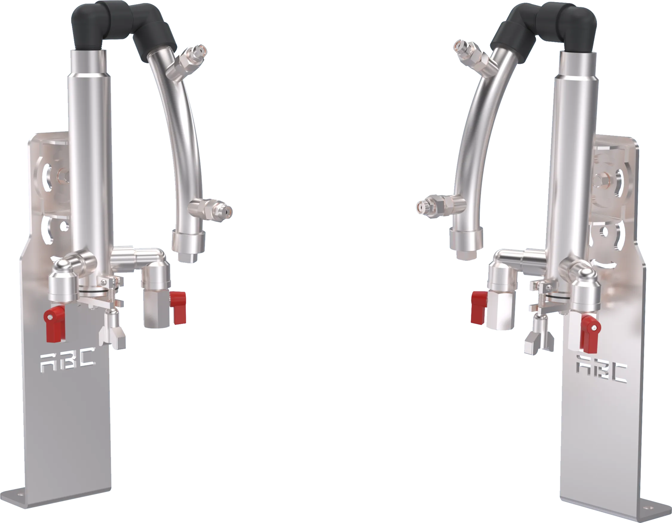 Foaming Tire Applicator with Adjustable Nozzles - Set of 2 by ABC Wash Systems.
