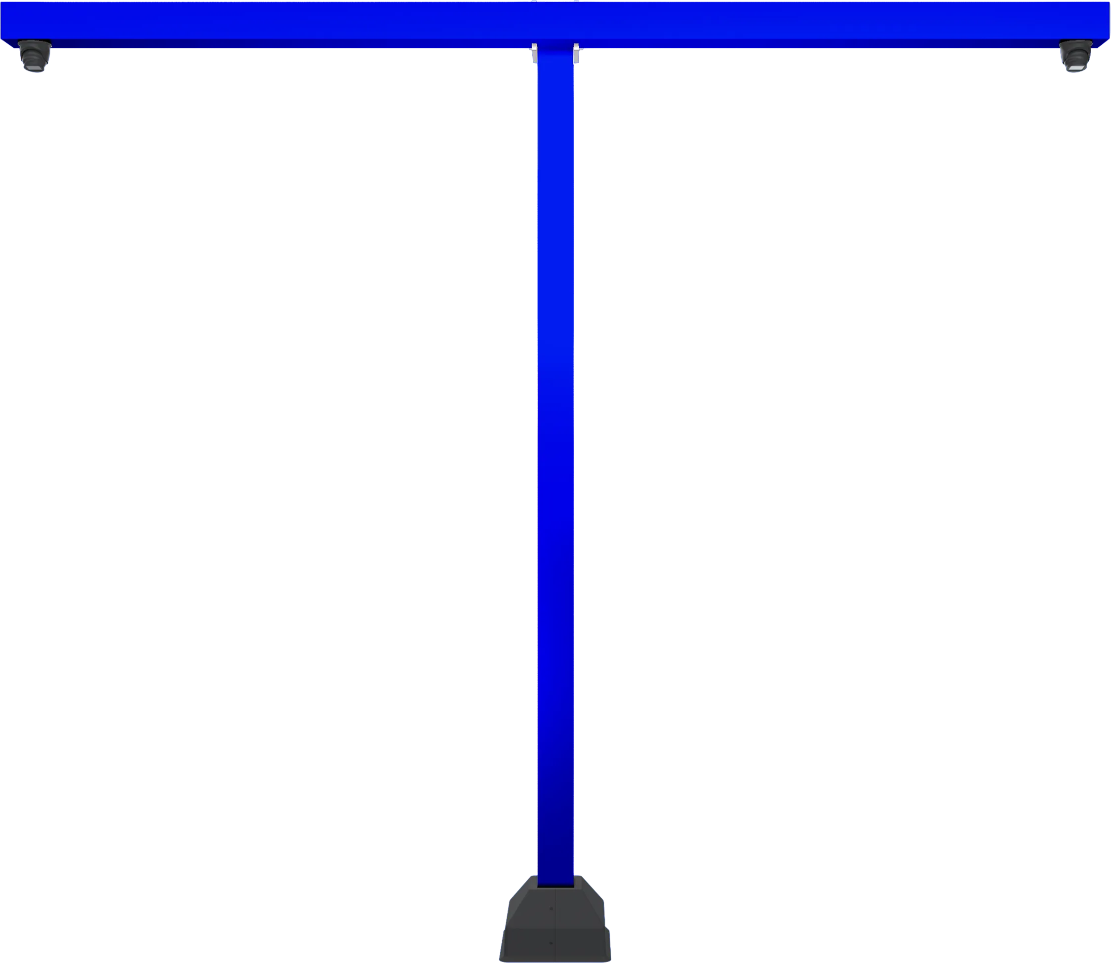 Camera Clearance Structure - Double Lane by ABC Wash Systems.